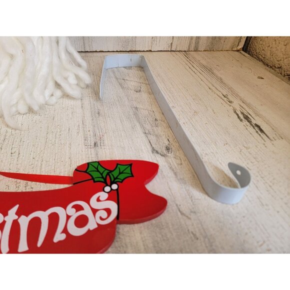 Christmas variety pack sign Plush Santa home decor unique mistletoe - Picture 4 of 8